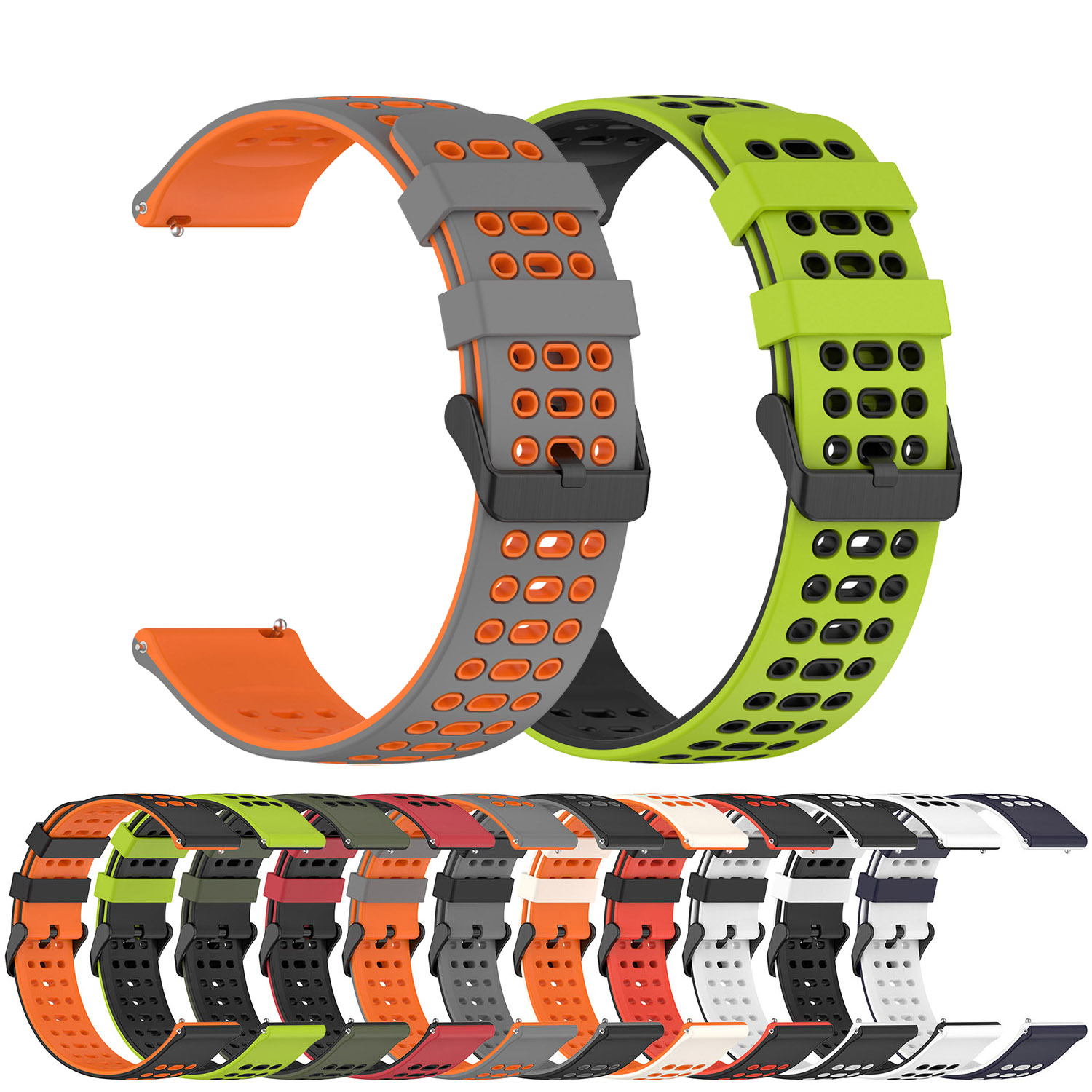 A1 Watches & Jewelry New York Photos - 22mm Spor Silikon Kayış Mi bro
