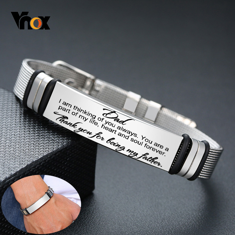 Jewelry Watches For Men - Vnox Mens paslanmaz çelik özel oyuk