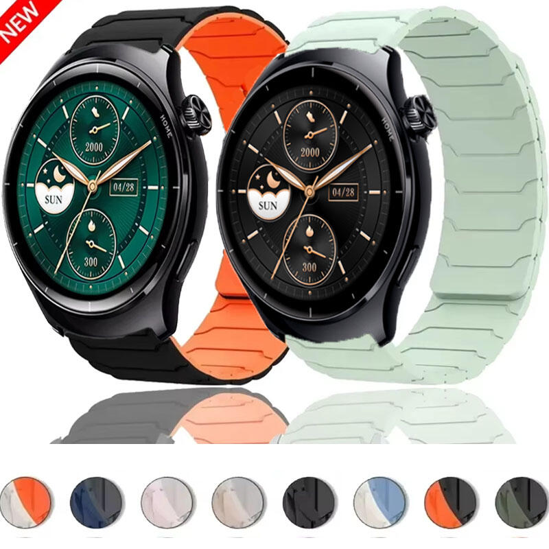 A1 Watches & Jewelry New York Photos - 22mm Spor Manyetik Silikon Bilezik Mibro