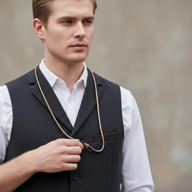 Jewelry Or Watches - Moda Demir Mekanik Cep Saati Zinciri