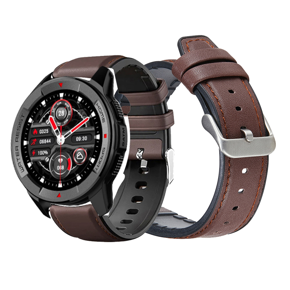 A1 Watches & Jewelry New York Photos - Deri kordonlu saat 22mm Xiaomi Mi