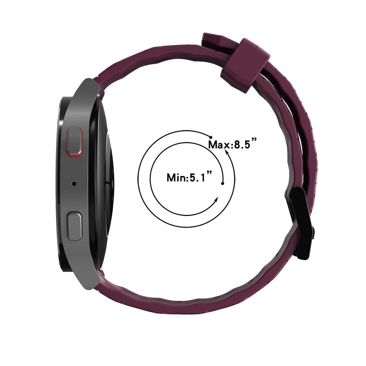 20/22mm Silikon saat kayışı Mi - A1 Watches & Jewelry New York Photos incelemesi ve fiyatı