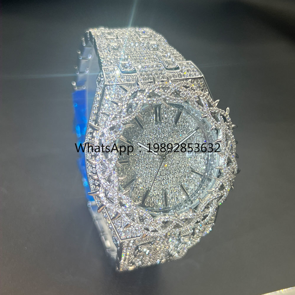 MISSFOX Sıcak Moda Tam Elmas S - Jewelry Watches For Men incelemesi ve fiyatı