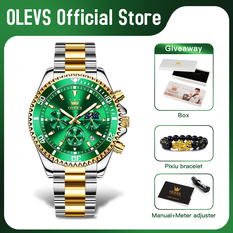 OLEVS 2870 erkek saati üst mar - Jewelry Inspired Watches incelemesi ve fiyatı